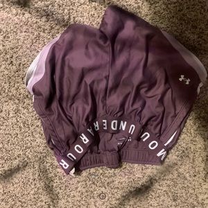 Purple under armor Shorts